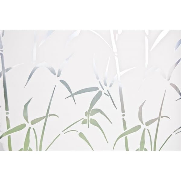 Brewster Home Fashions 99438 Bamboo Static Privacy Window Film- Sidelight Size - Pack of 2 99438 - main